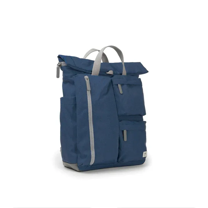 Richmond Medium Crisp Blue Recycled Canvas Backpack