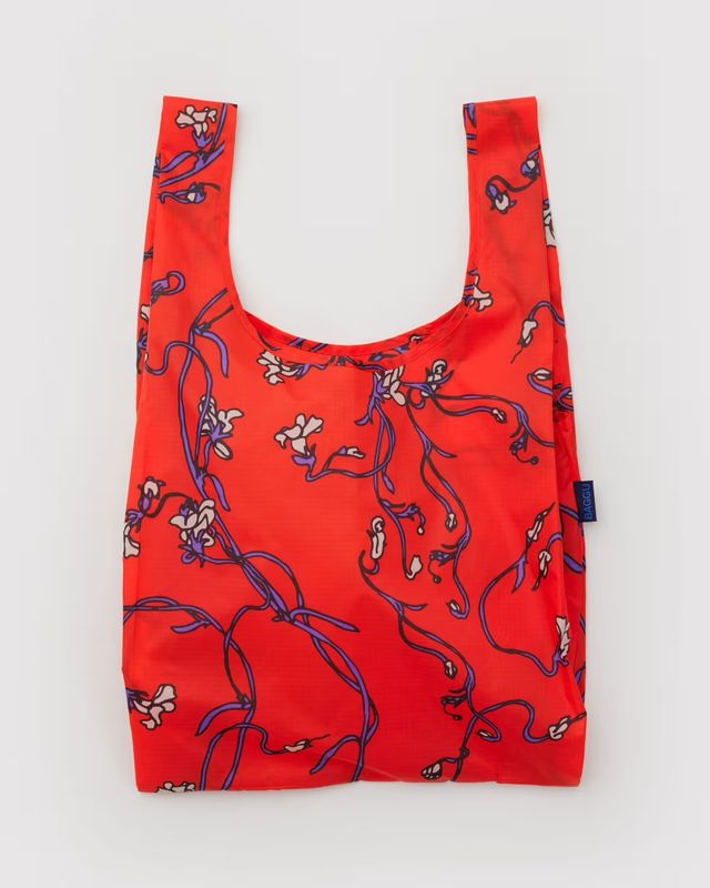 Standard Baggu Red Snapdragon