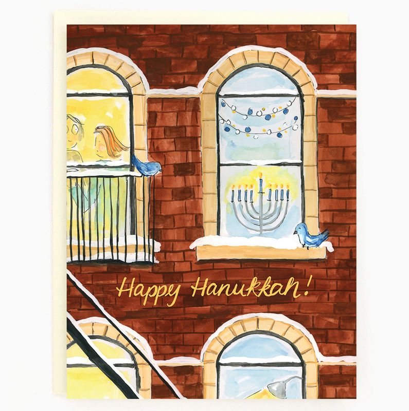 Hanukkah Window