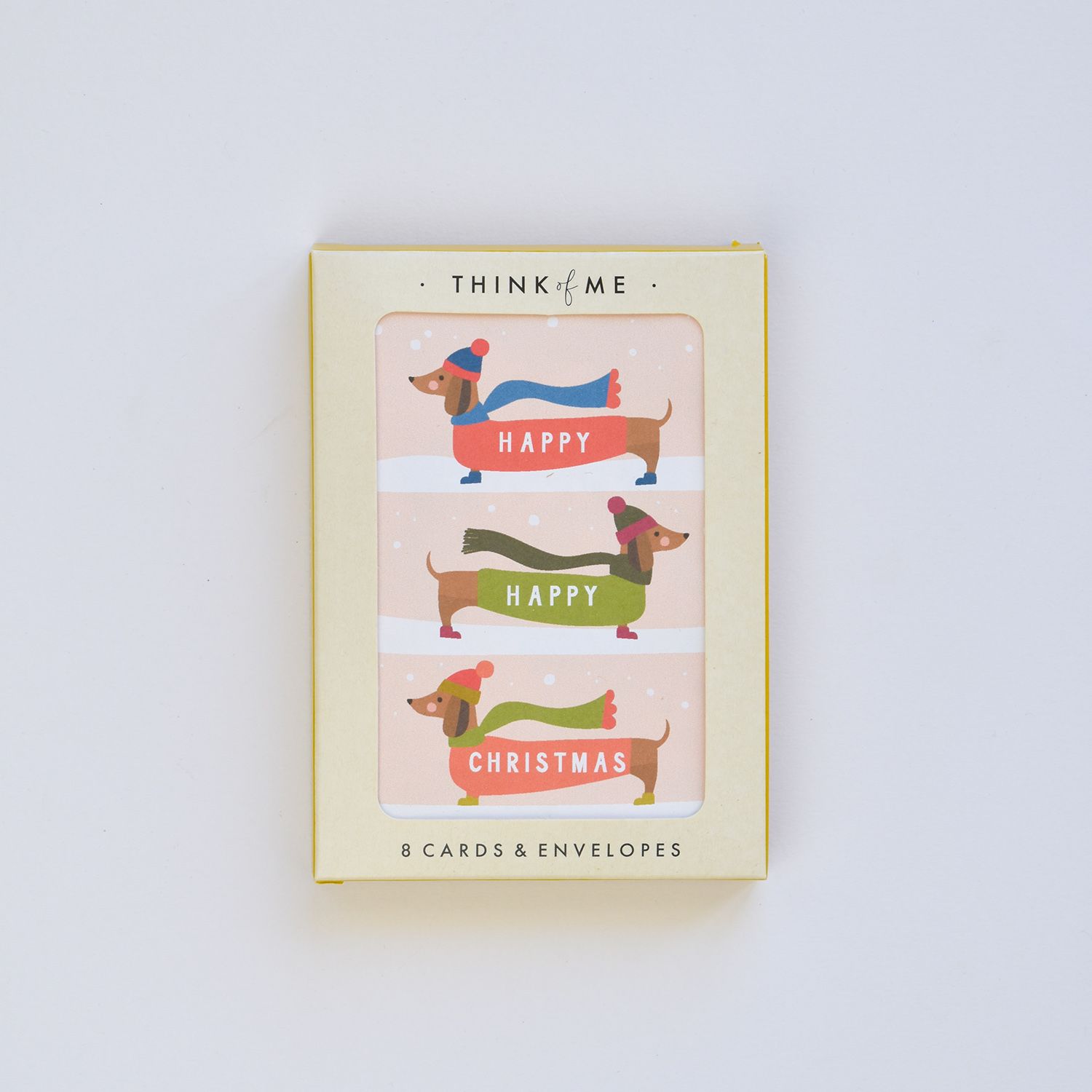 Boxed Mini Christmas Cards Happy Happy