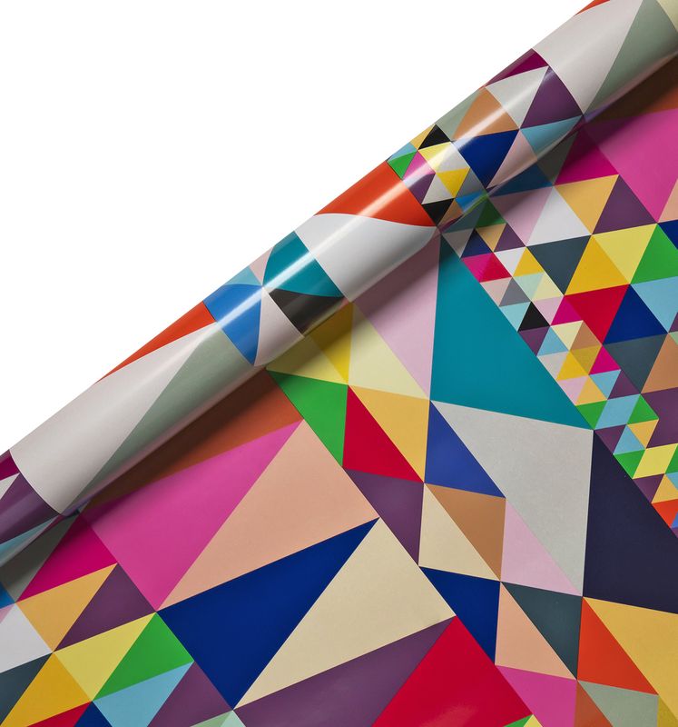 Roll Wrap Holy Bight Prismatic Patterned