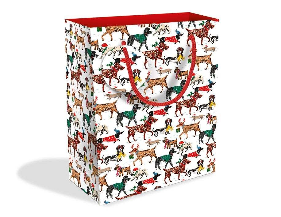 Medium Gift Bag Winter Walkies