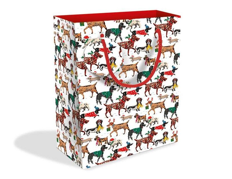Medium Gift Bag Winter Walkies