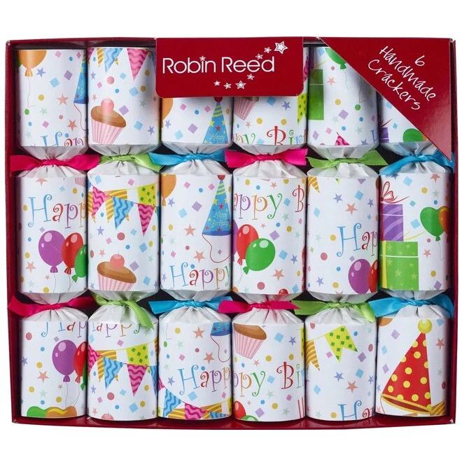 Happy Birthday Party Crackers