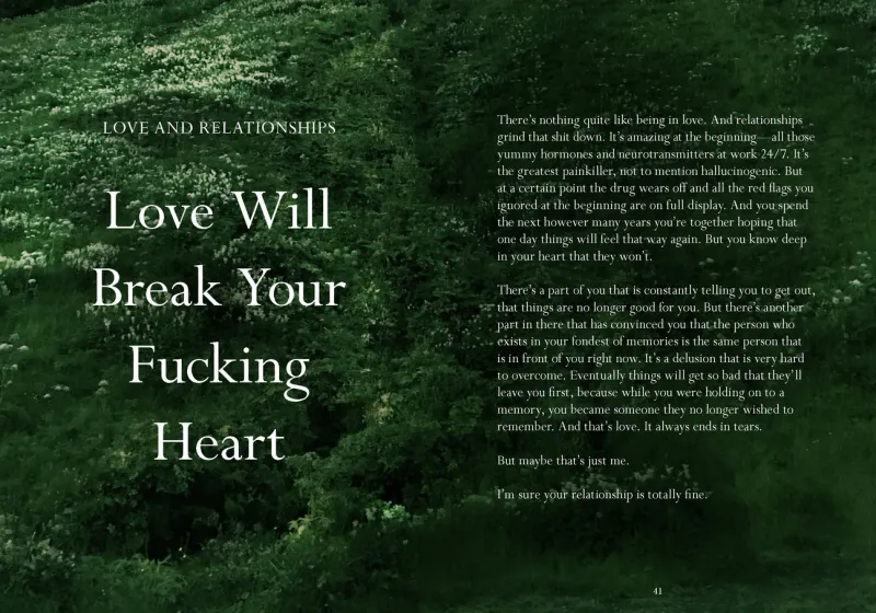 Book Sorry In Advance: A Disappointing Affirmations Collection