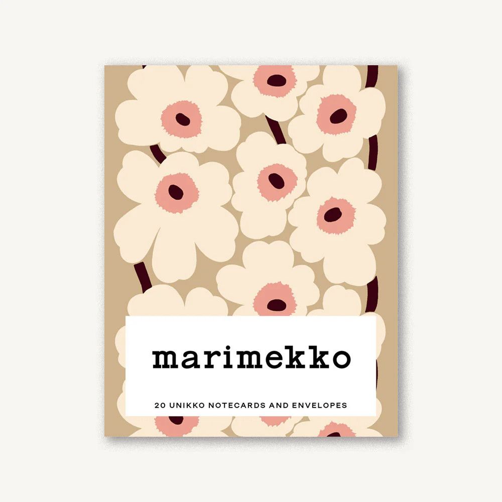 Notecards Set of 20 Marimekko Pastels