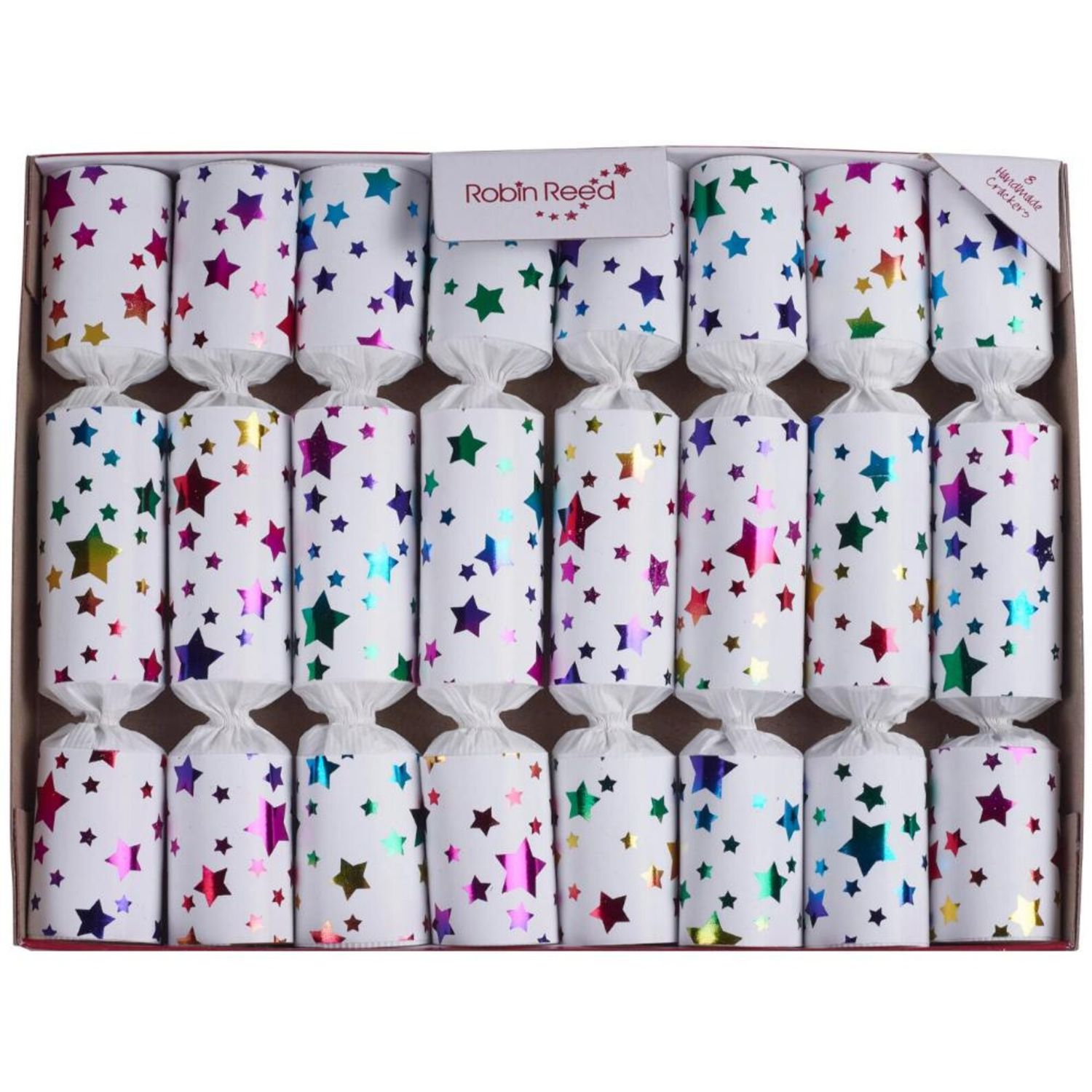 Festive Crackers 6in Mini Multi Stars