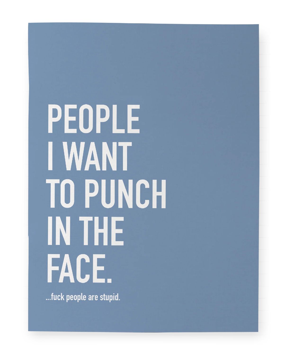 Punch People Notebook
