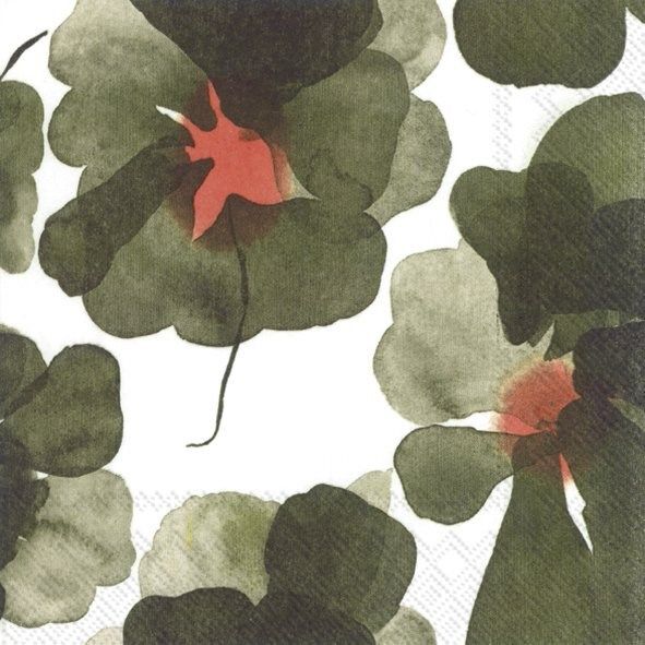 Paper Lunch Napkin Valssi Olive