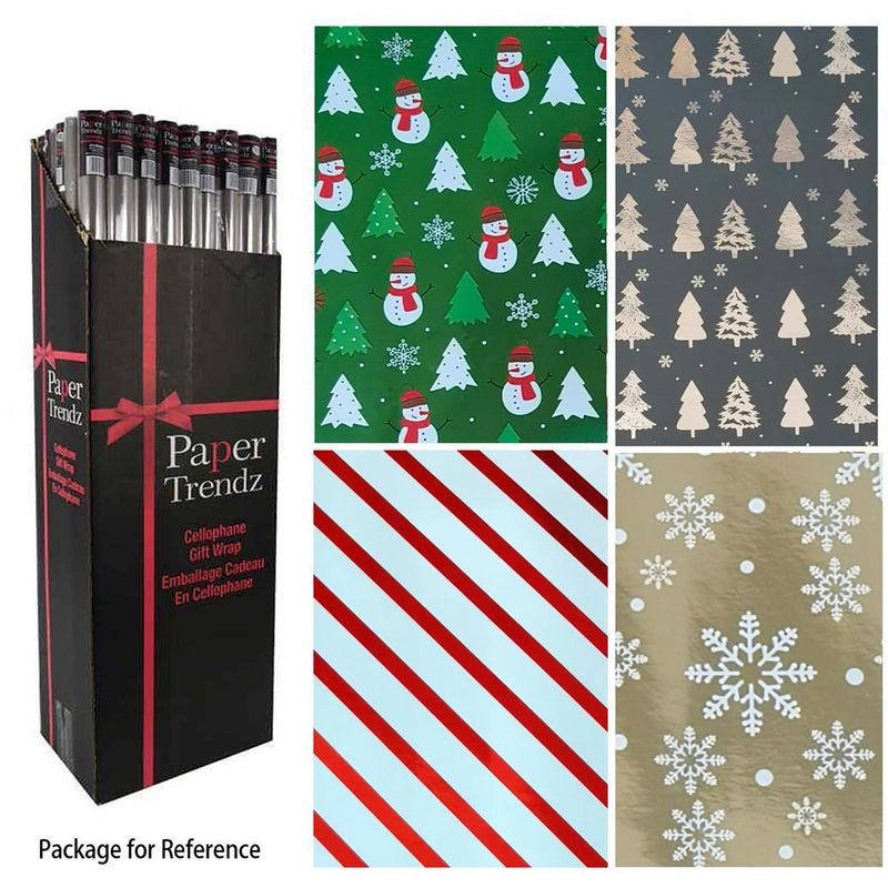 Single Roll Wrap Assorted 30&quot;x72&quot;