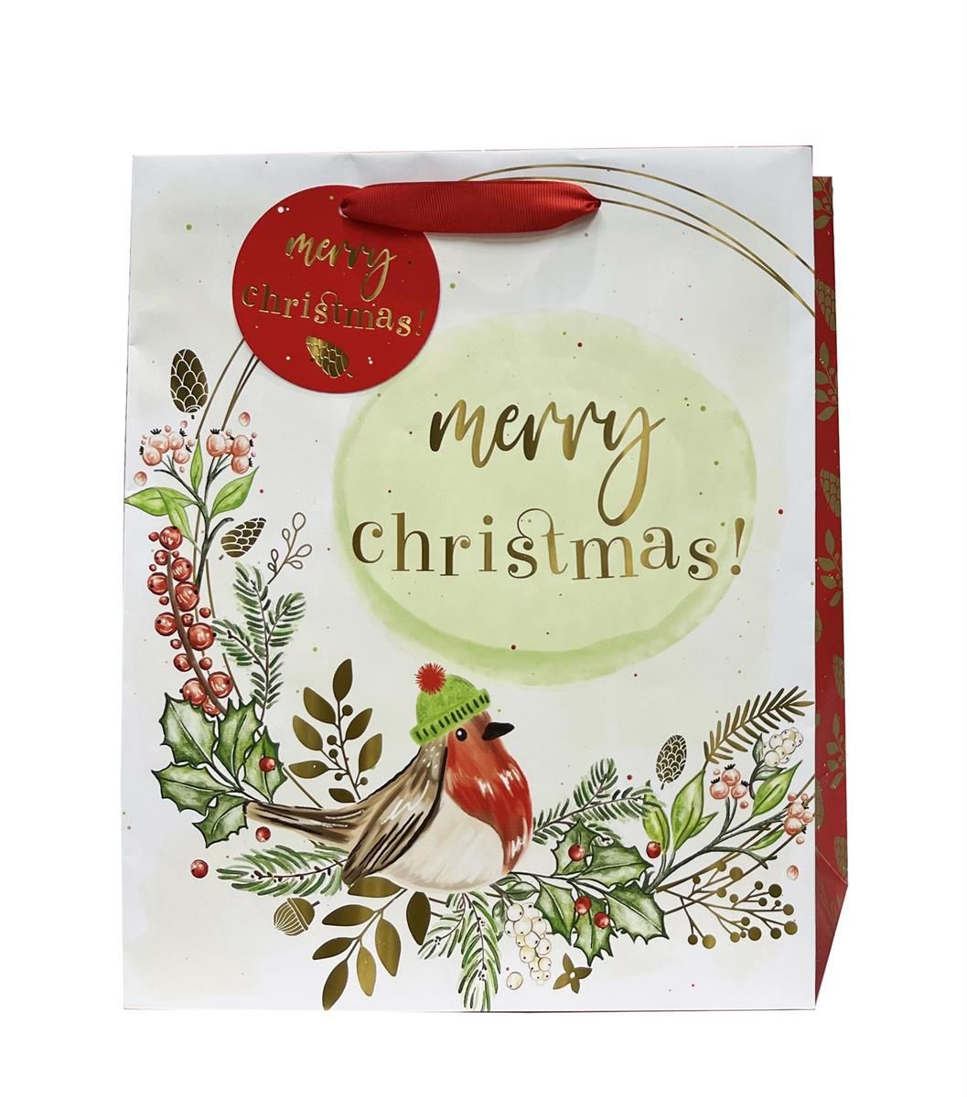 Gift Bag Medium Cardinal