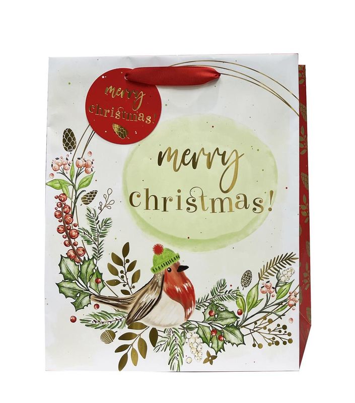 Gift Bag Medium Cardinal