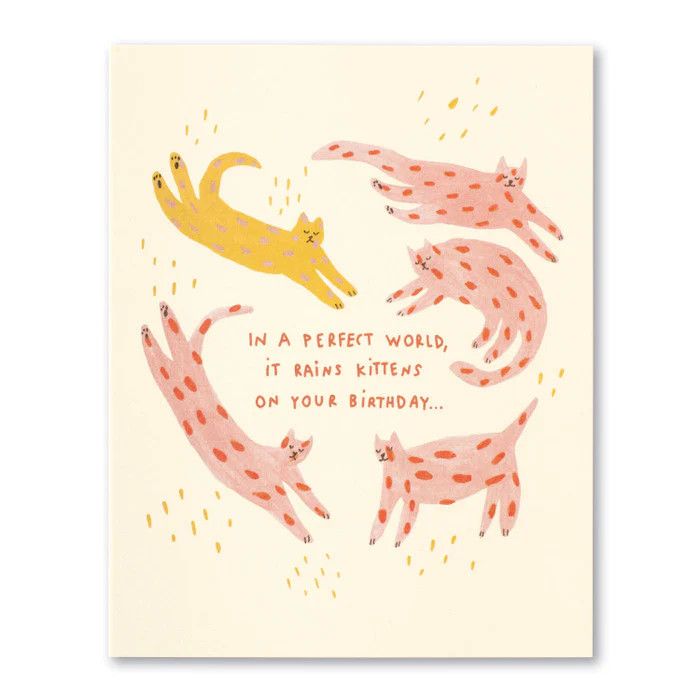 It Rains Kittens on Your Birthday