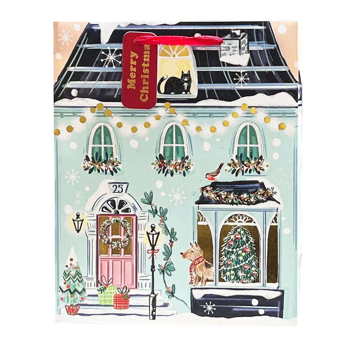 Medium Gift Bag Holiday House