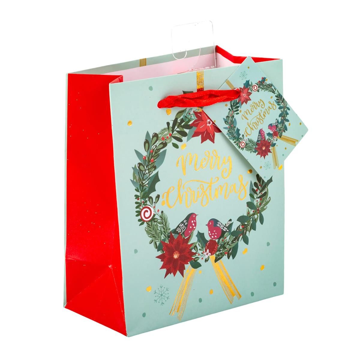 Small Gift Bag Wreath