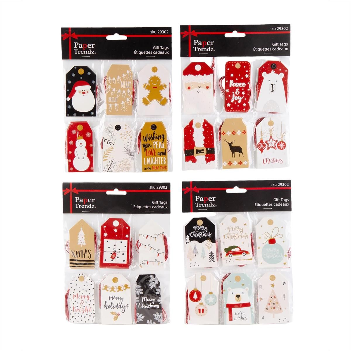 Gift Tags Assorted 24pk