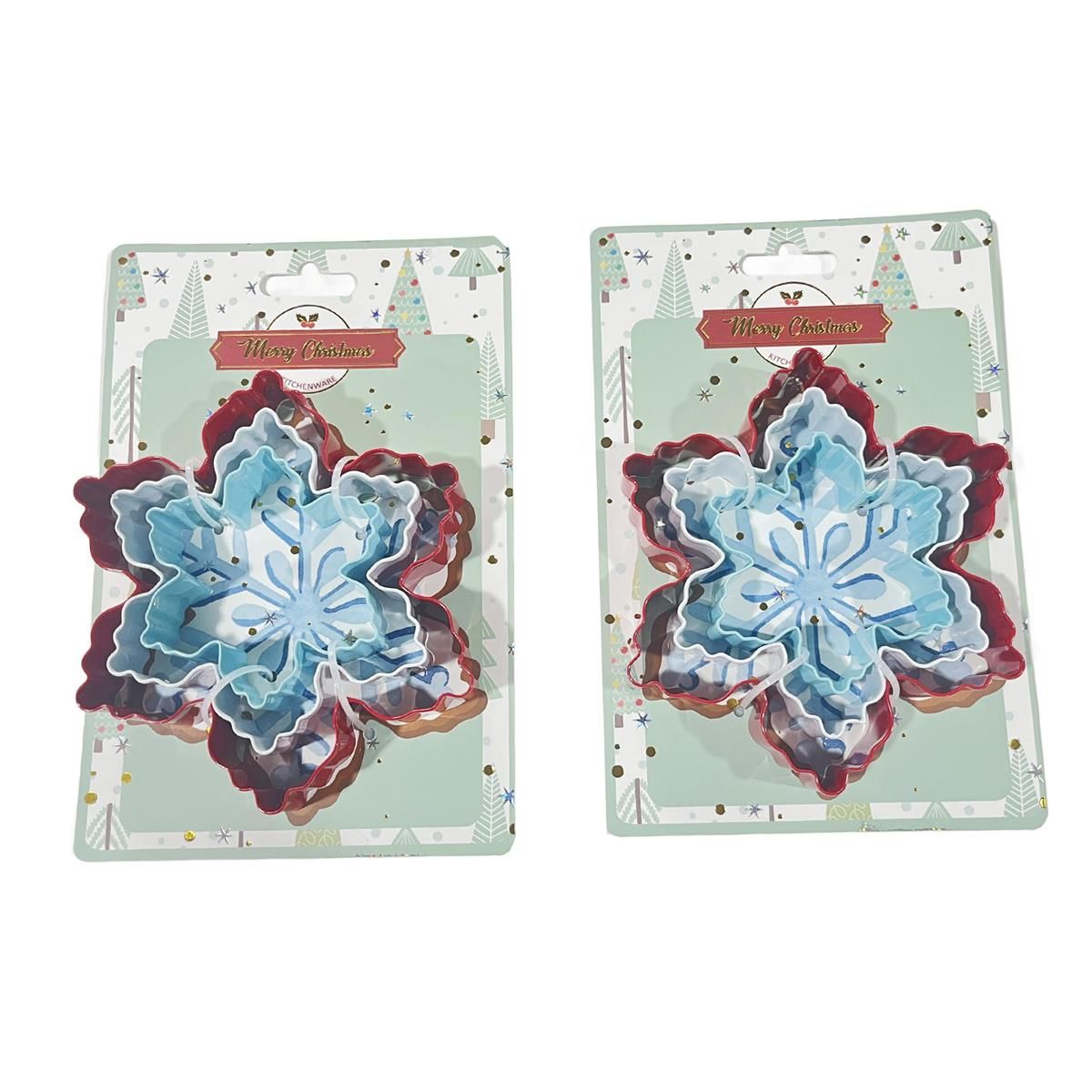 Cookie Cutter Set of 3 Snowflake