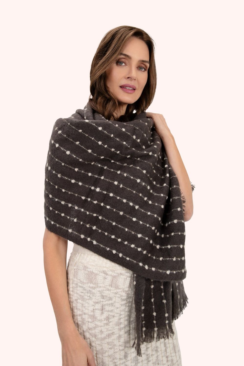 Dakota Cozy Scarf Chocolate