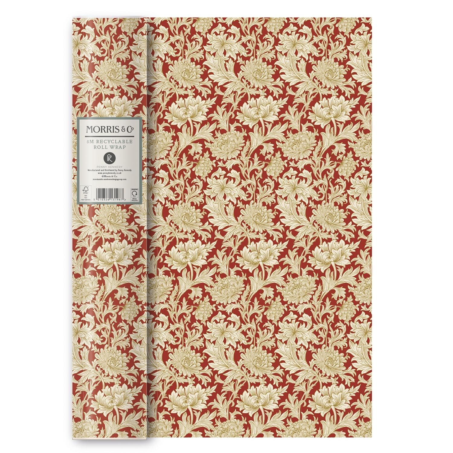Penny Kennedy Roll Wrap William Morris Chrysanthemum