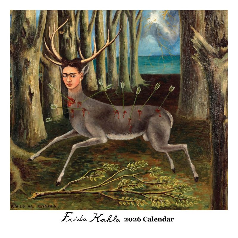 2026 Wall Calendar Frida Kahlo