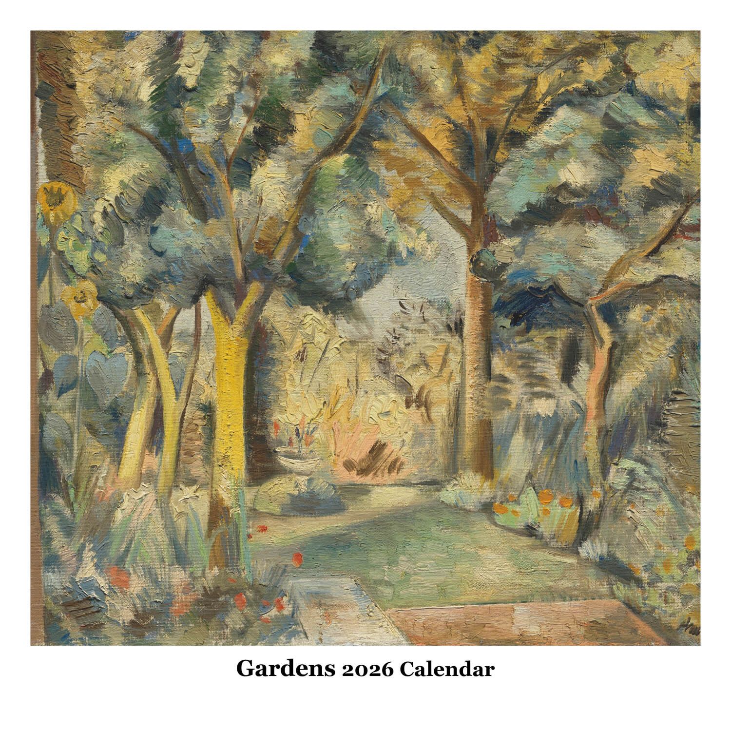 2026 Wall Calendar Gardens