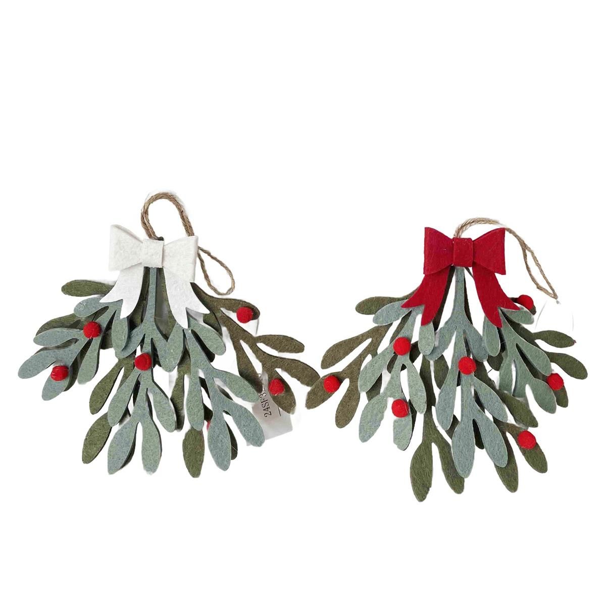 Christmas Felt Mistletoe