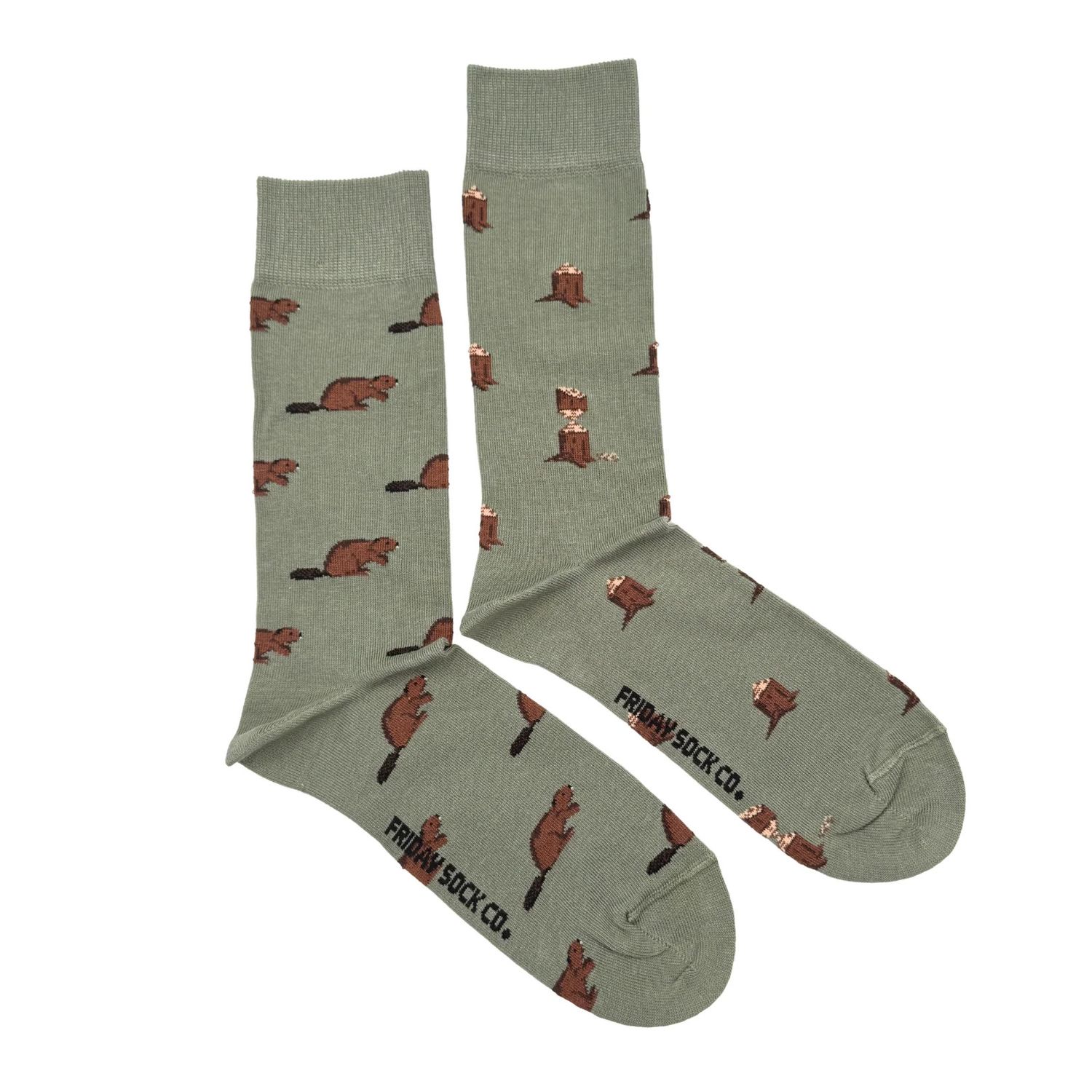 Men&#39;s Socks Beaver &amp; Log