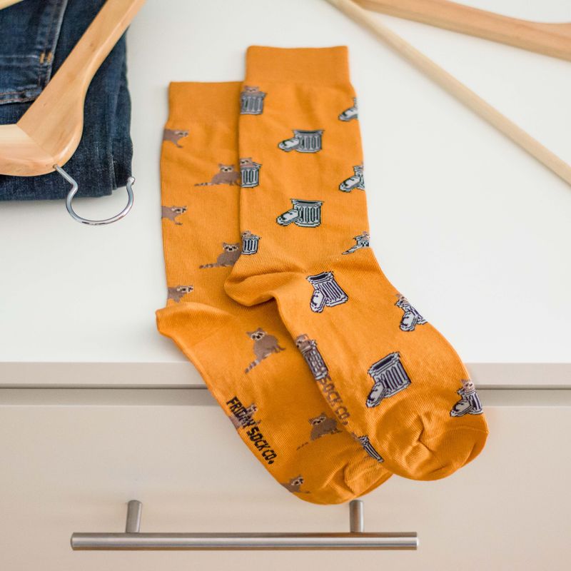 Men's Socks Raccoon &amp; Trash