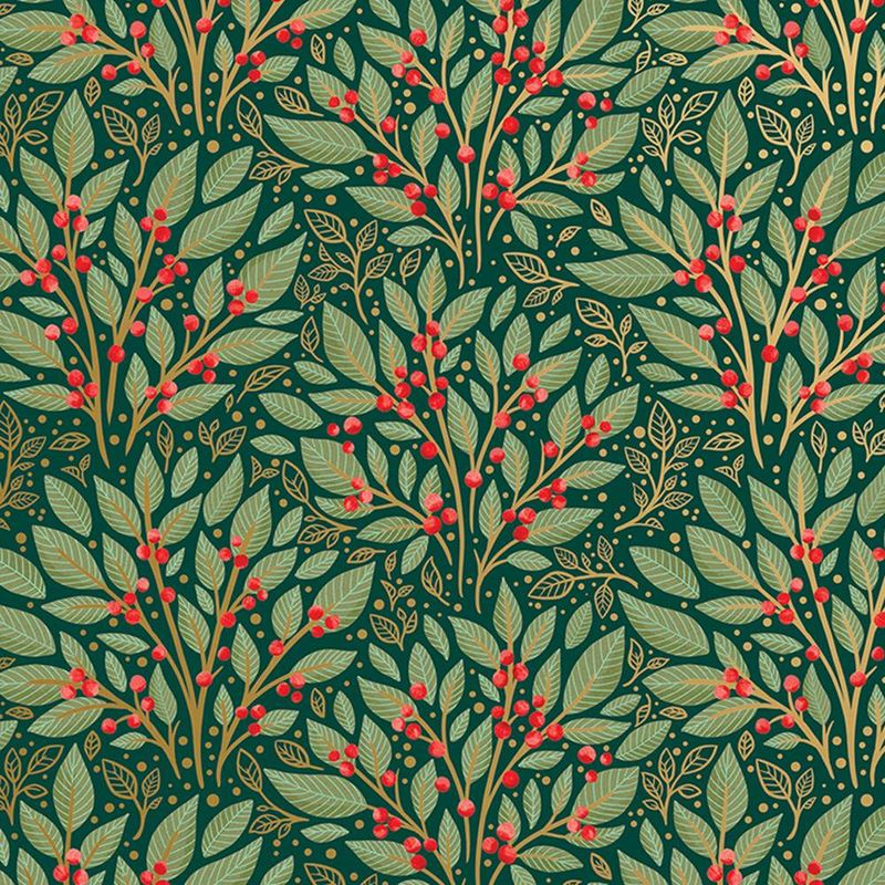 Gift Wrap Roll Jumbo Holly Tapestry