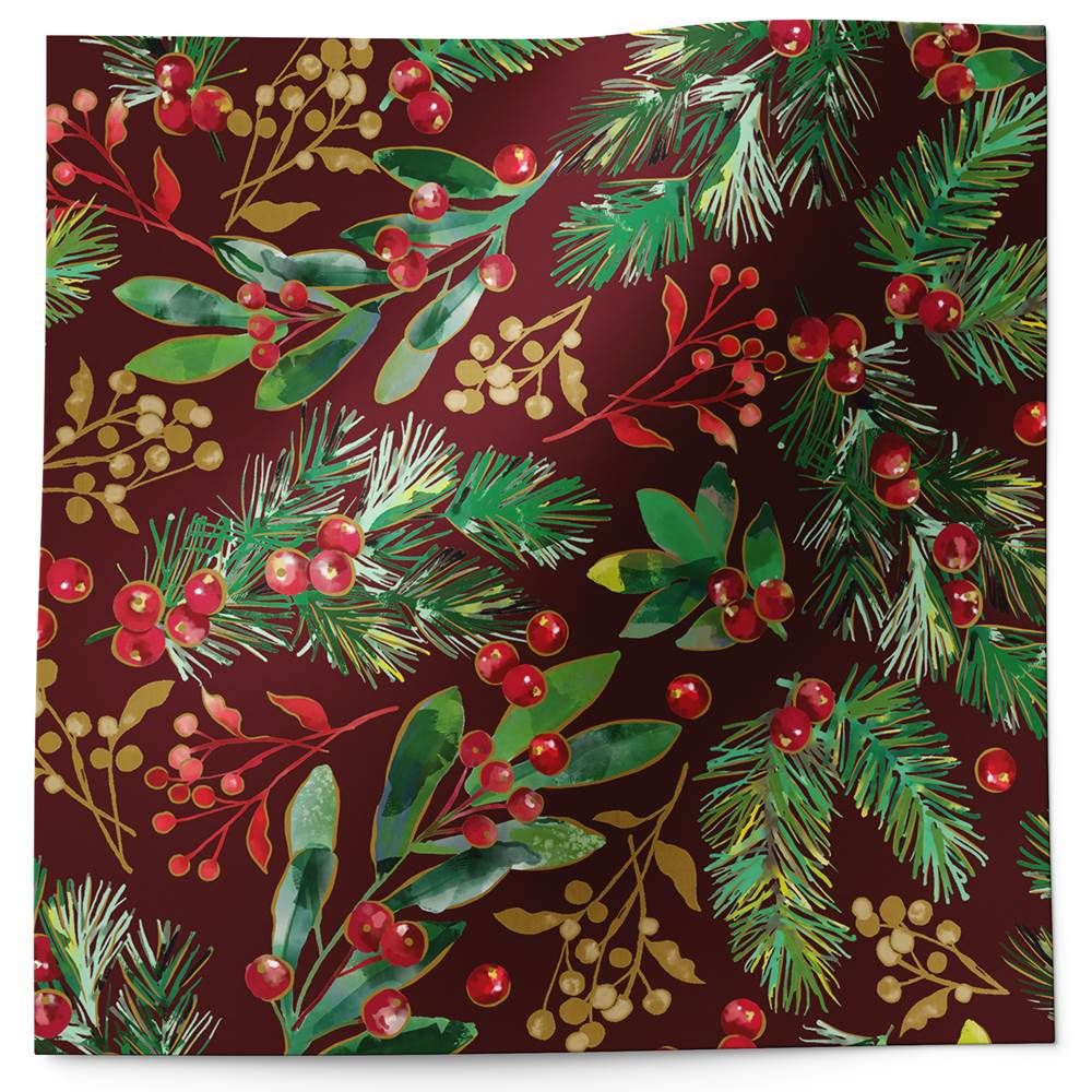 Tissue Designer Winter Foliage