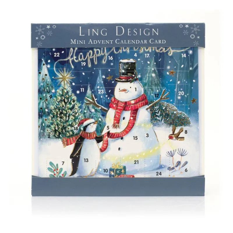 Mini Advent Calendar Card Gifts For You
