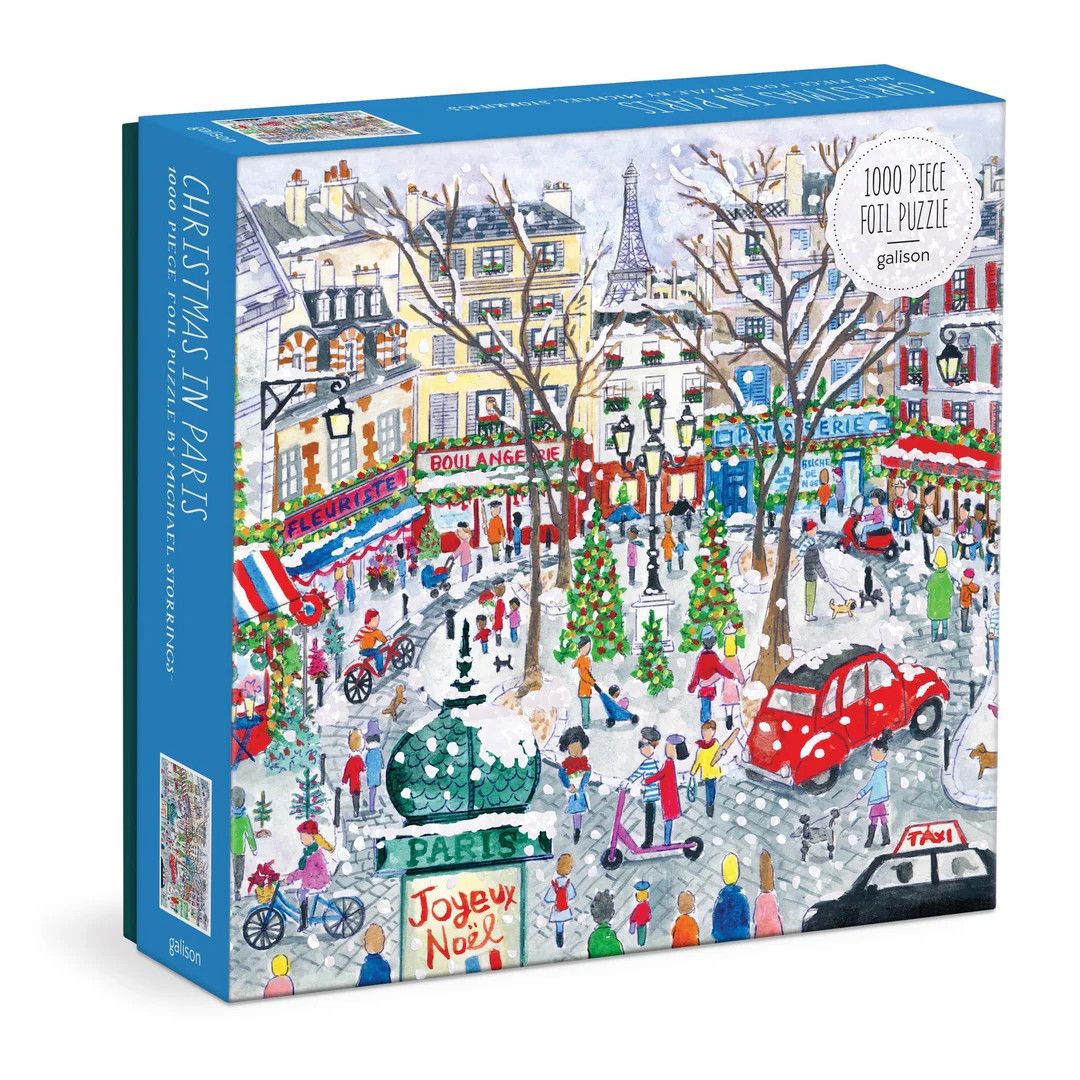 1000 Piece Puzzle Michael Storrings Christmas In Paris