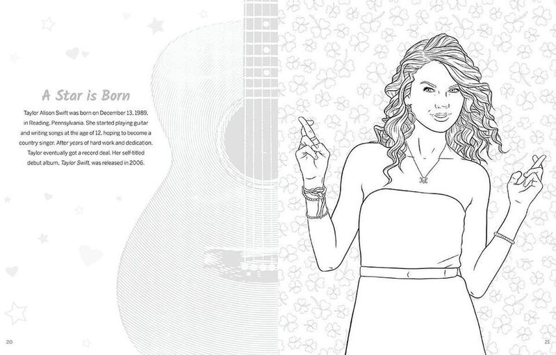 SUPER FAN-tastic Taylor Swift Colouring &amp; Activity Book