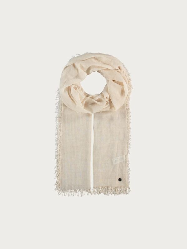 Single Coloured Stole Pure White