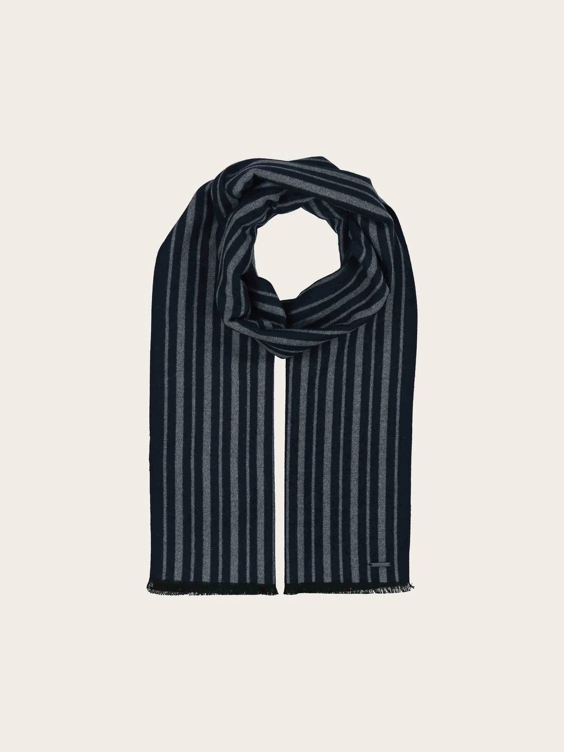 Bugatti Scarf Stripe Design Navy