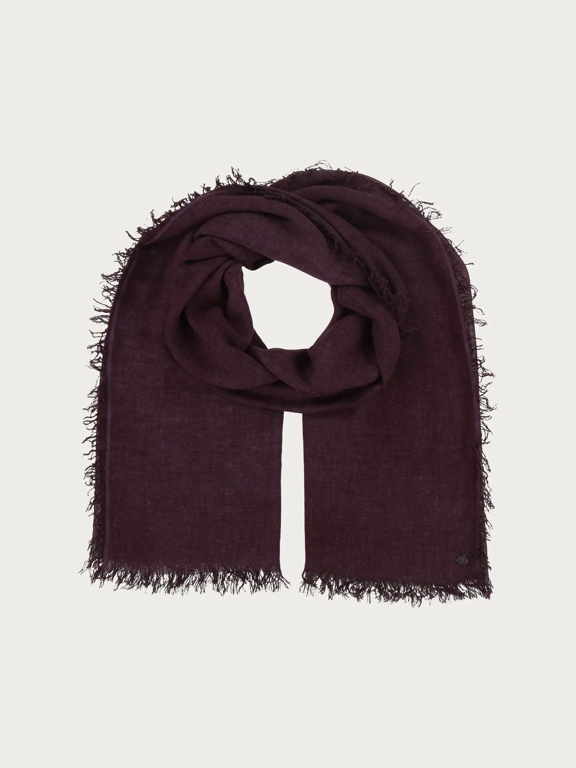 Single Coloured Stole Wild Berry