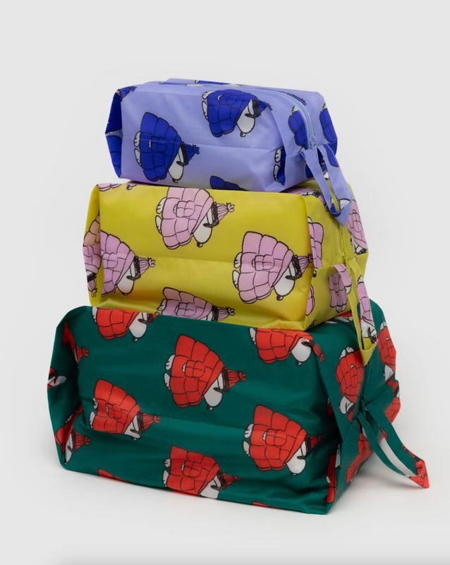 3D Zip Set Puffer Snoopy