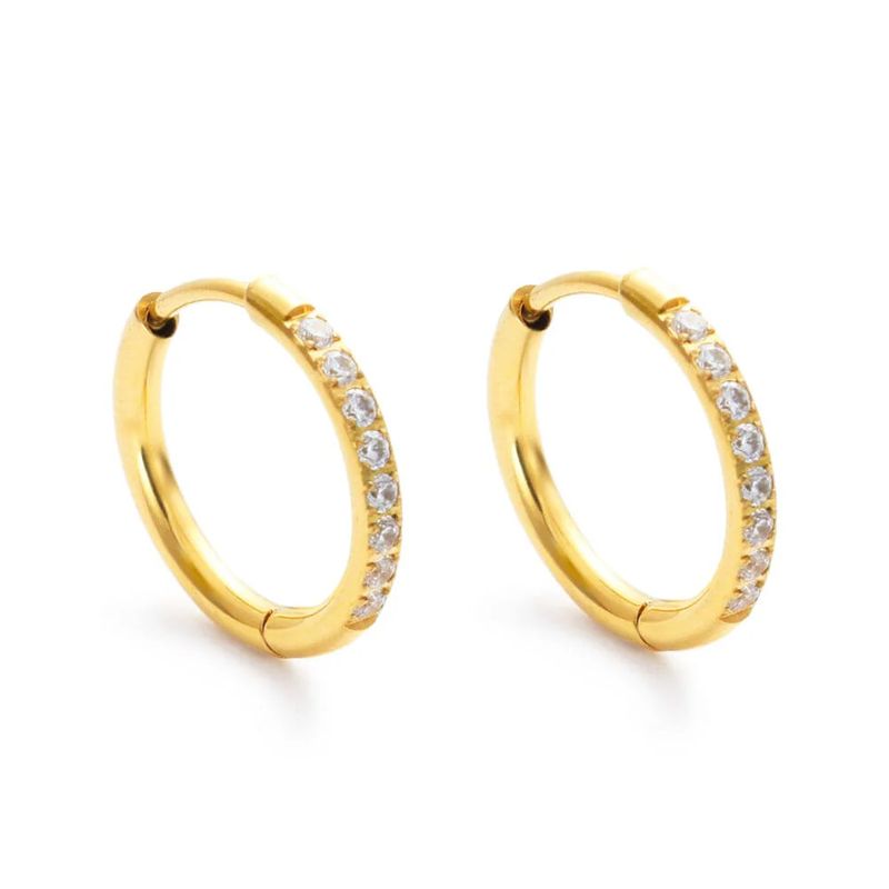 Evie 15mm Hoop Waterproof Earrings