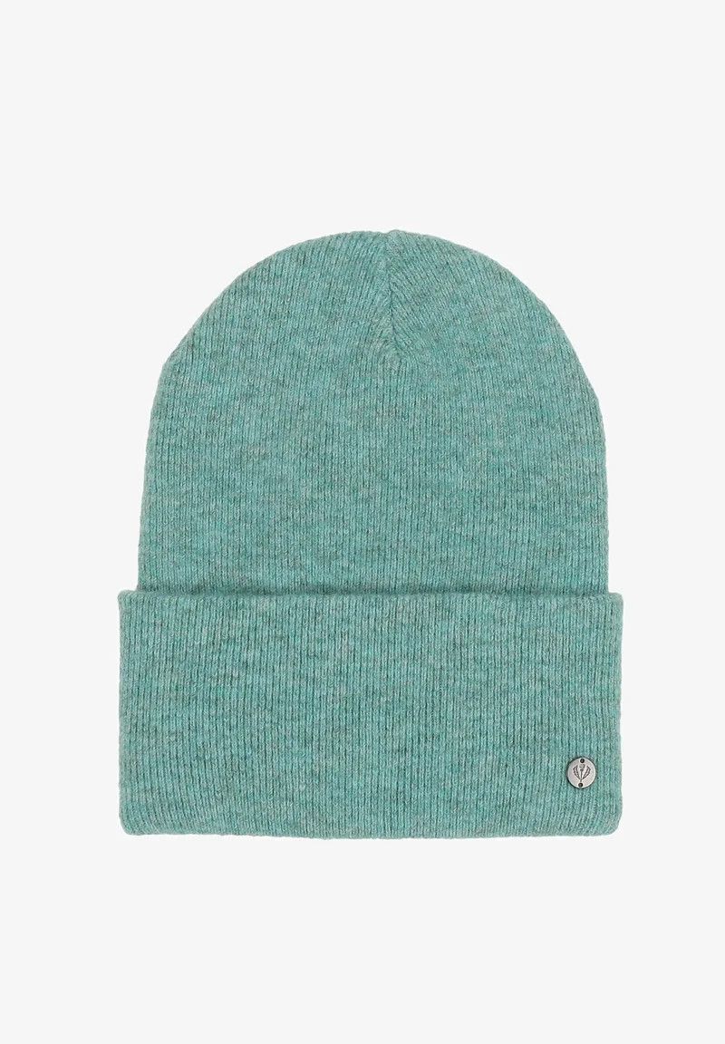 Jersey Knit Cuff Beanie Powder Mint