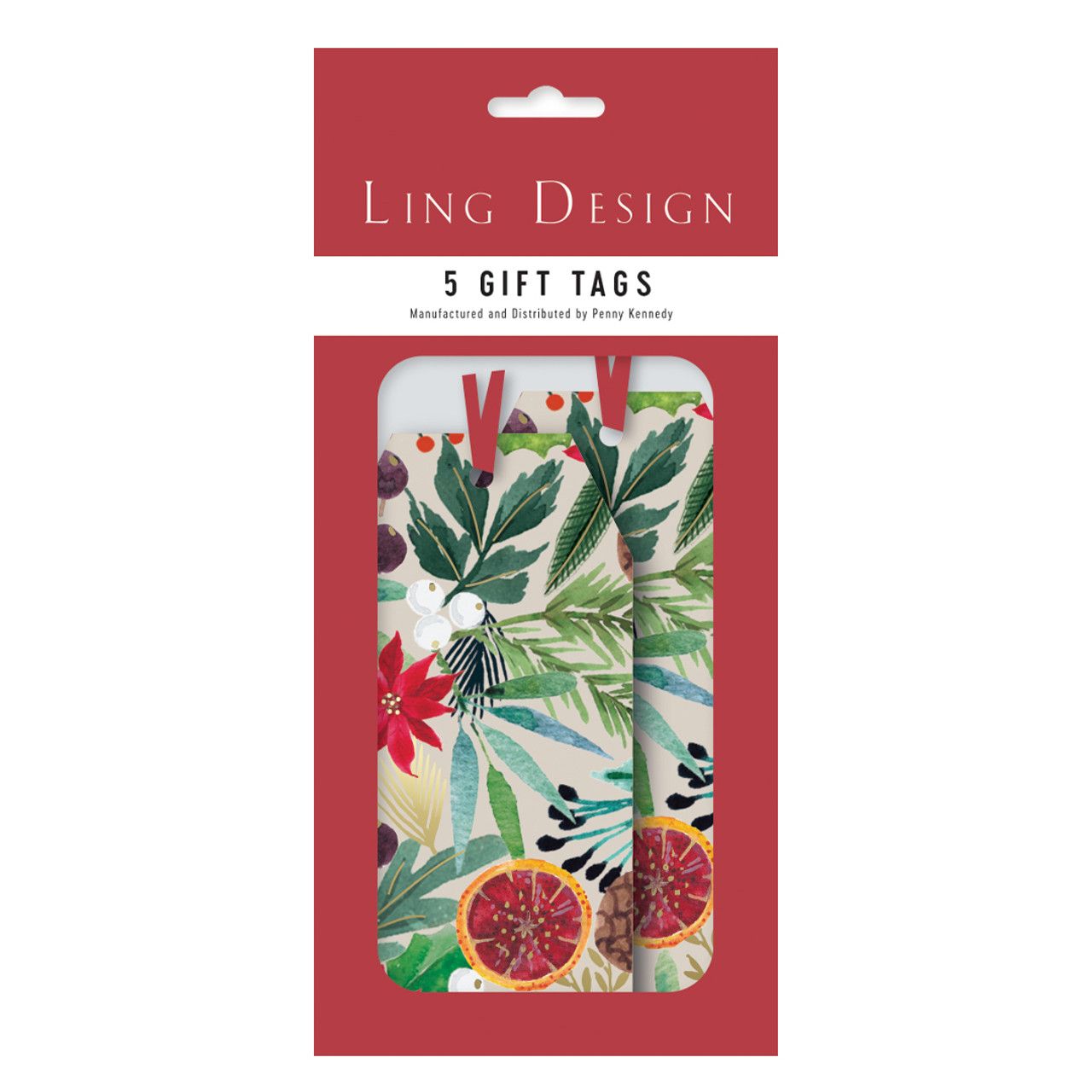 Gift Tags William Morris Evergreen