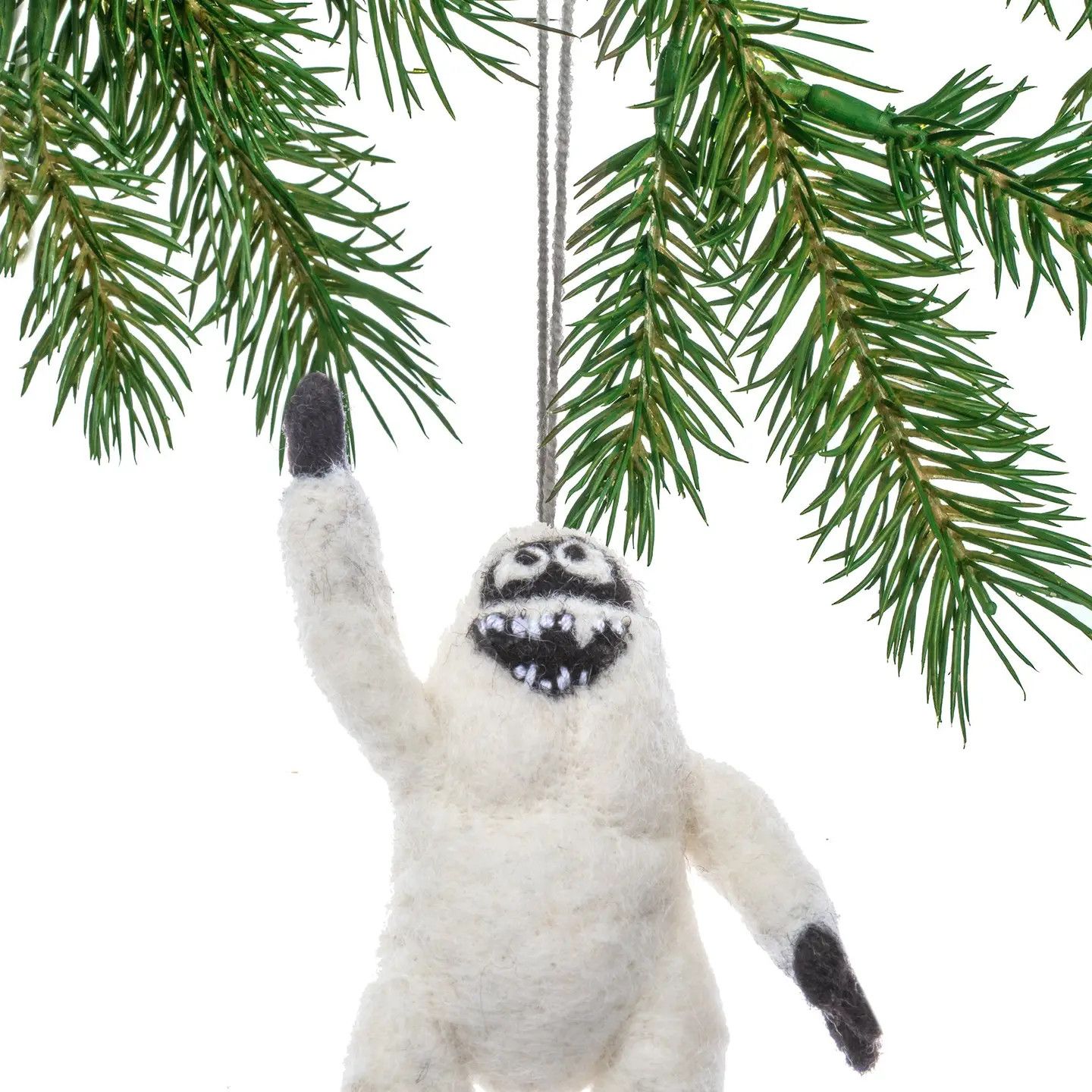 Felt Ornament Abominable Snowman
