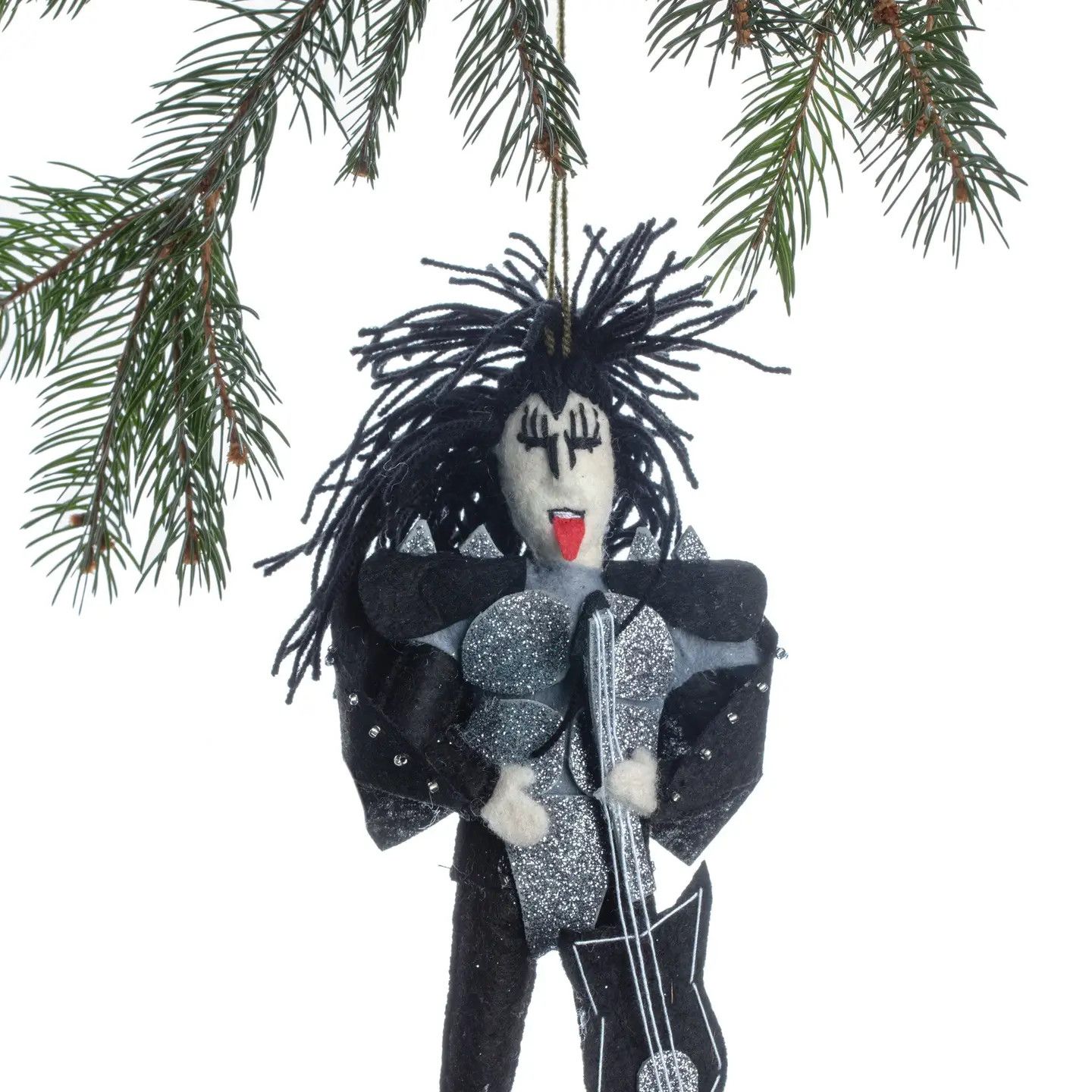 Felt Ornament Gene Simmons Kiss