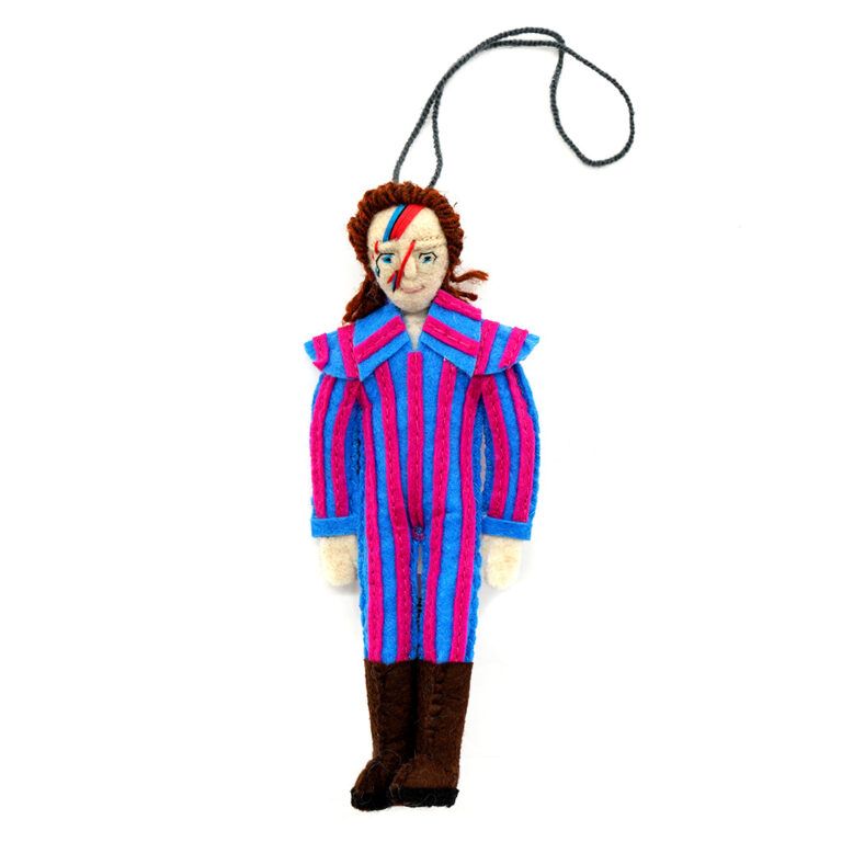 Felt Ornament David Bowie