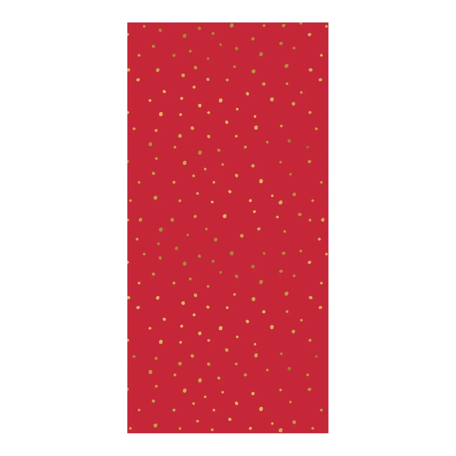 Tissue Paper Red Flecks Foil