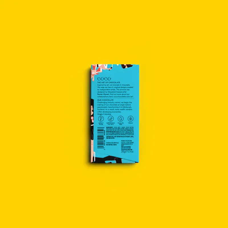 Mini Isle Of Sky Sea Salt Dark Bar