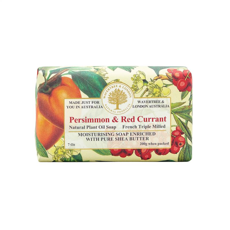 Persimmon &amp; Red Currant Soap Bar 200g
