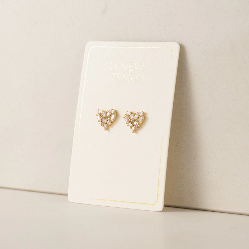 Mini Debut Heart Stud Earrings