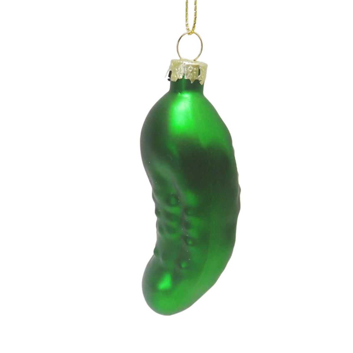 Pickle Glass Ornament