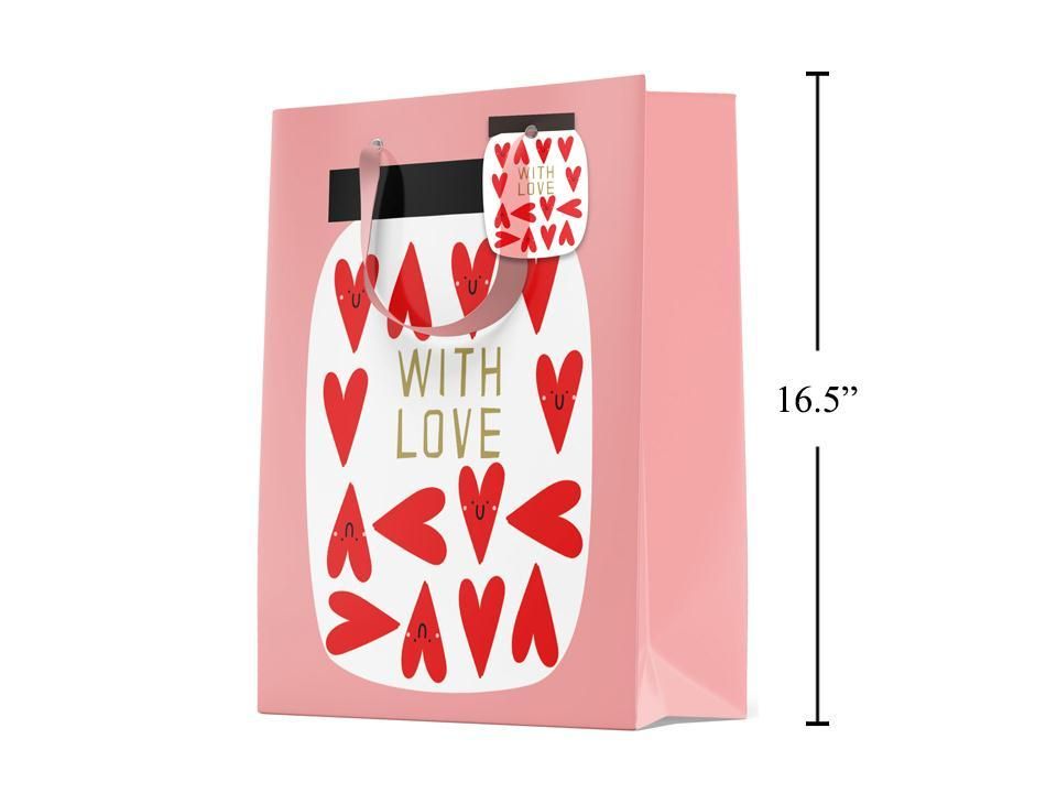 Jumbo Gift Bag Jar Of Love