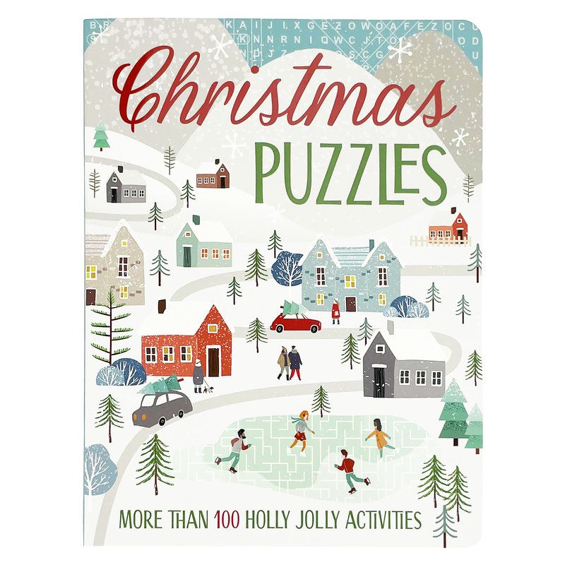 Christmas Puzzles: Holly Jolly Activities